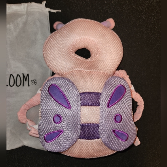 BabyBloom Butterfly Baby Head Protection Back Pack for new crawlers/walkers NWOT - Picture 2 of 8